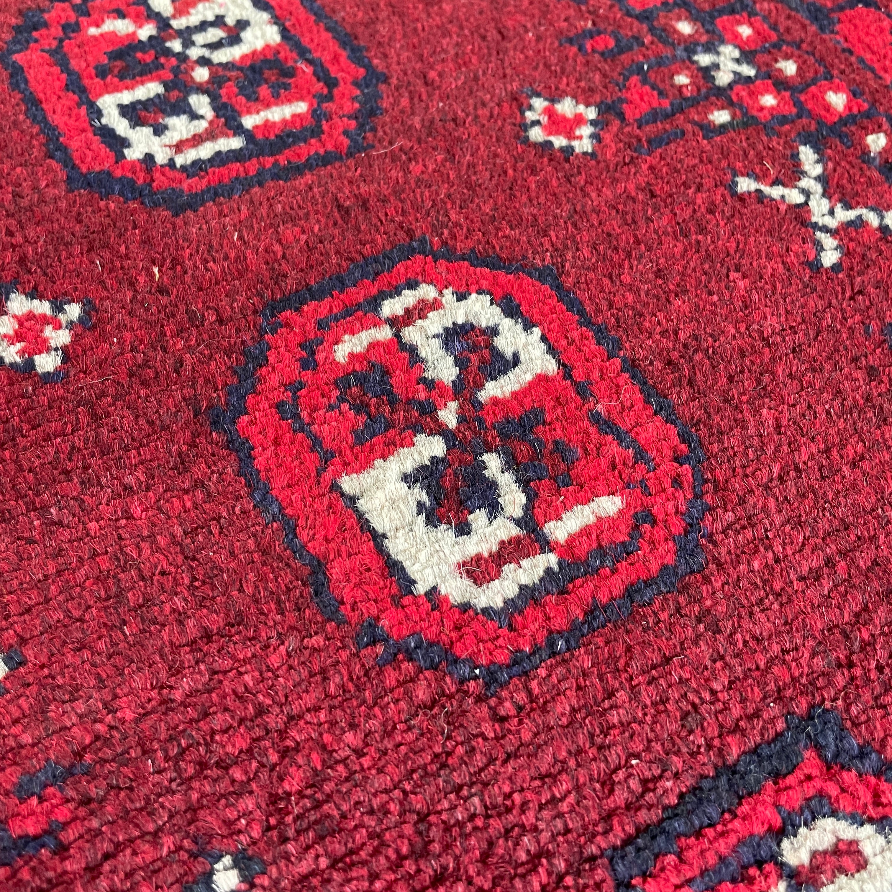 73 x 53 cm | Afghan Aqcha Door Mat - Khorasan Rugs