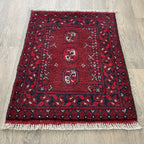 73 x 53 cm | Afghan Aqcha Door Mat - Khorasan Rugs