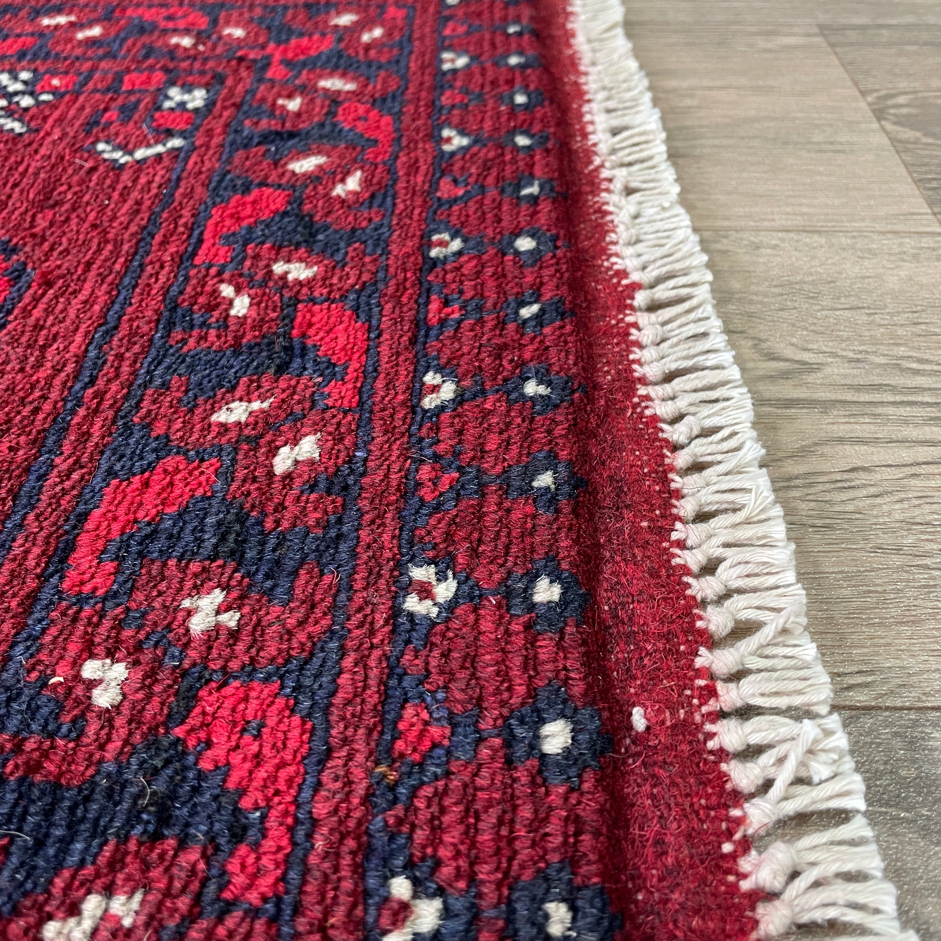 73 x 53 cm | Afghan Aqcha Door Mat - Khorasan Rugs