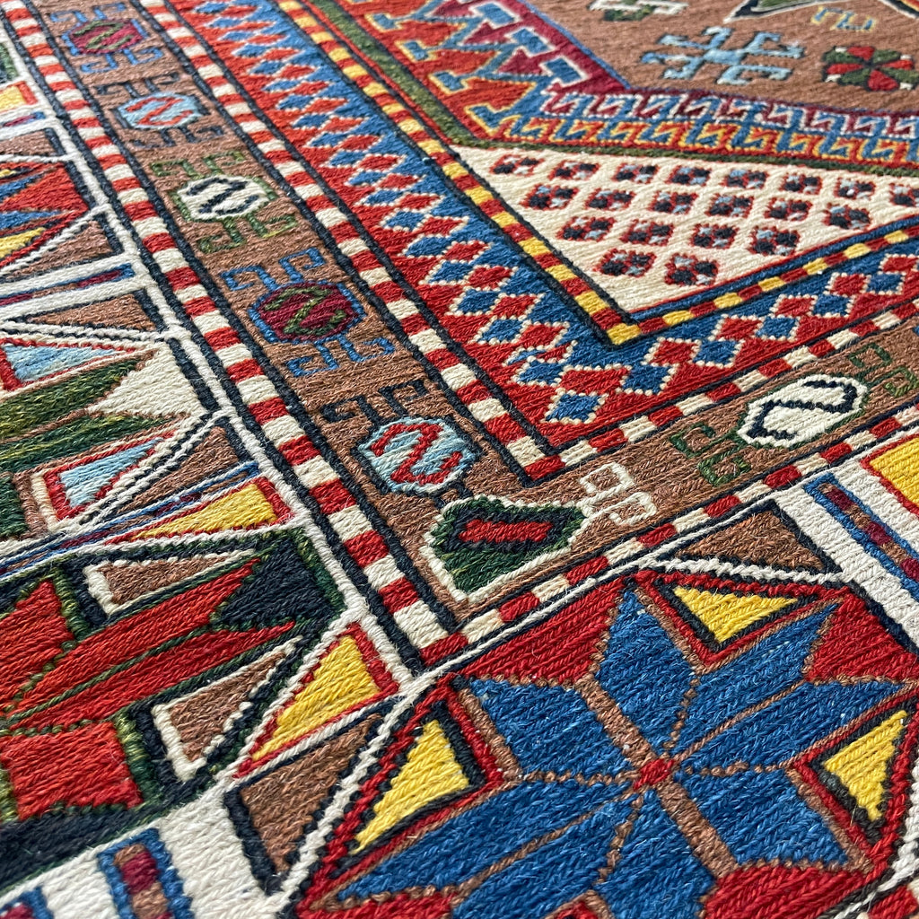 Afghan Soumak Kilim Rug