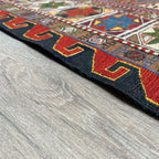 Afghan Soumak Kilim Rug