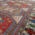 Afghan Soumak Kilim Rug