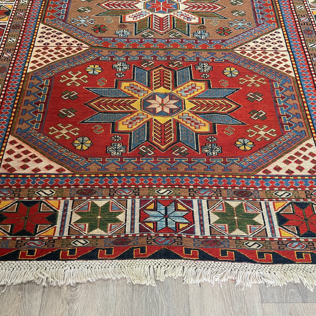 Afghan Soumak Kilim Rug