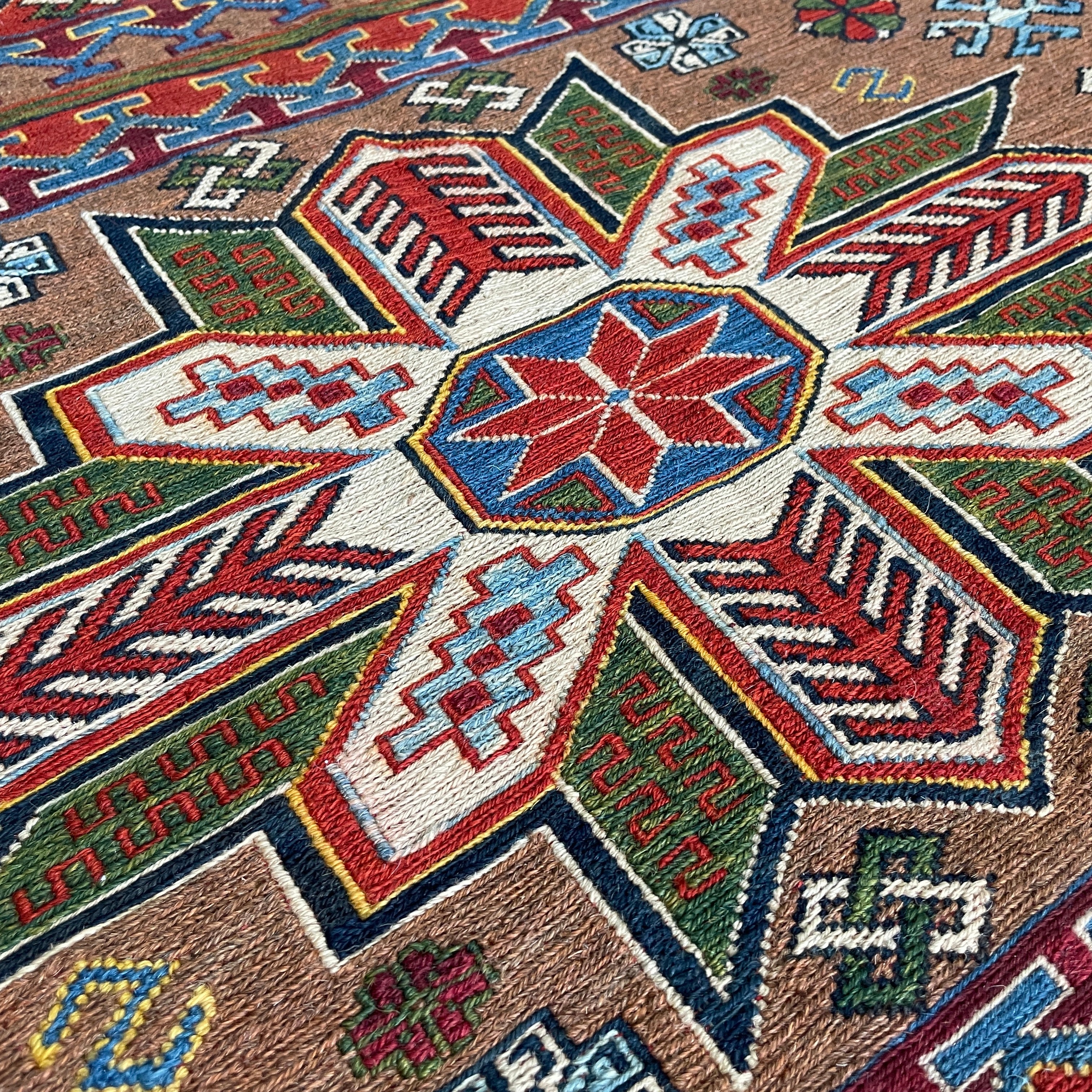 Afghan Soumak Kilim Rug