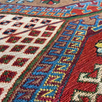Afghan Soumak Kilim Rug