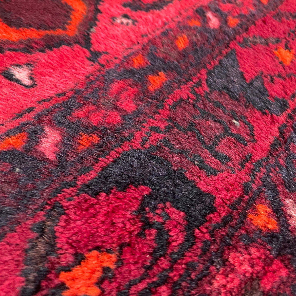 Vintage Persian Hamadan Rug c. 1970