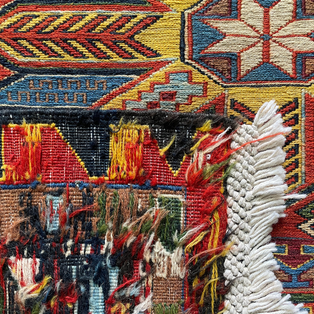 Afghan Soumak Kilim Rug