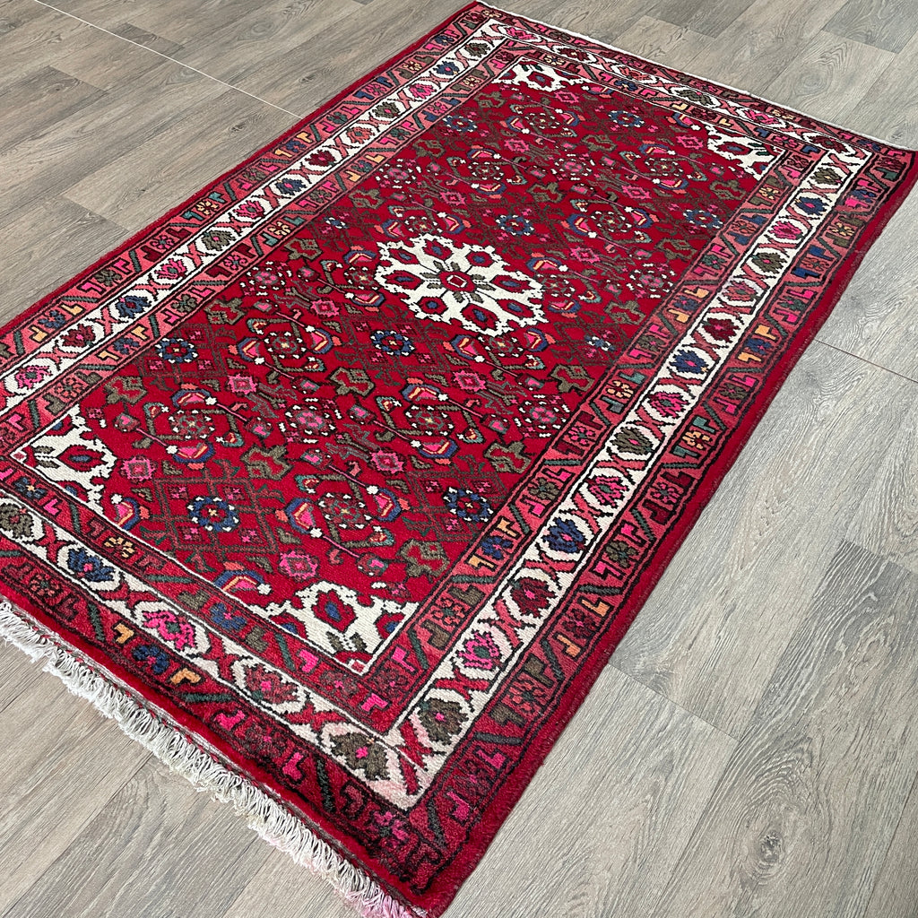 Old Persian Hamadan Rug c.1970