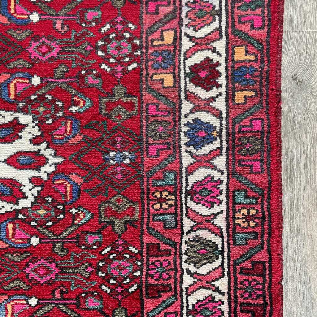 Old Persian Hamadan Rug c.1970