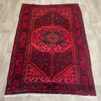 Vintage Persian Hamadan Rug c. 1970
