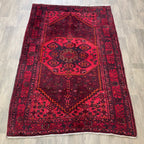 Vintage Persian Hamadan Rug c. 1970