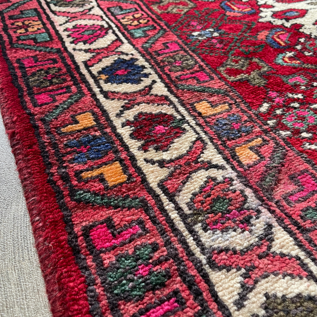 Old Persian Hamadan Rug c.1970