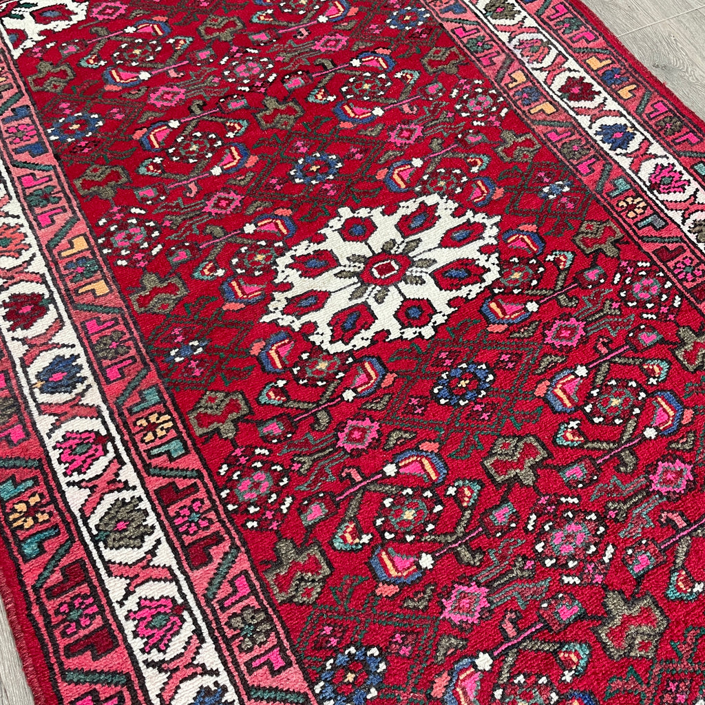 Old Persian Hamadan Rug c.1970