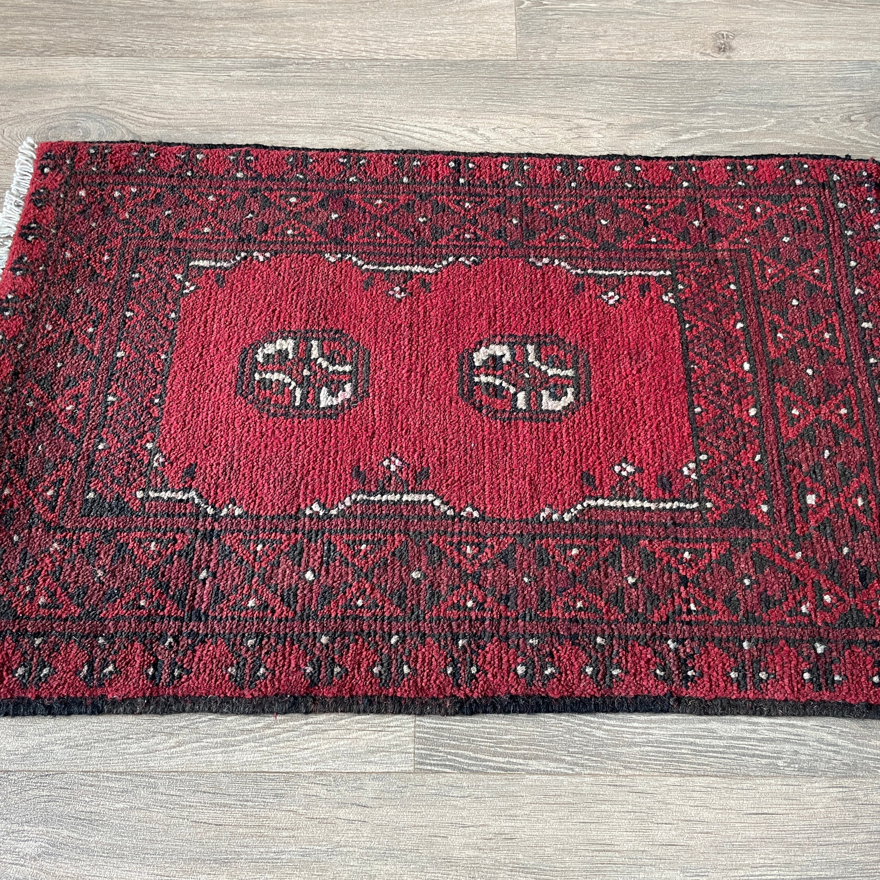 78 x 51 cm | Afghan Aqcha Door Mat - Khorasan Rugs