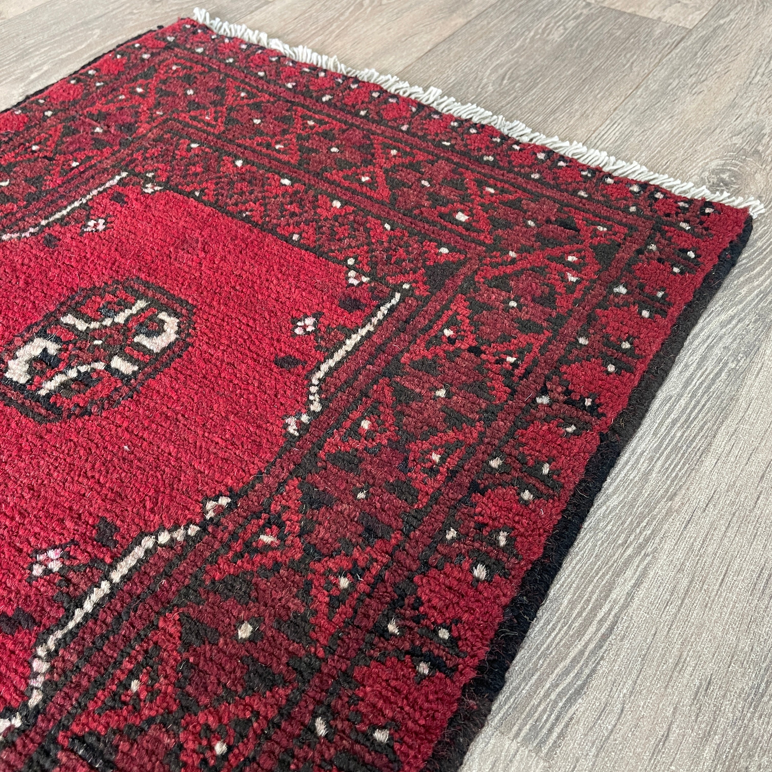 78 x 51 cm | Afghan Aqcha Door Mat - Khorasan Rugs