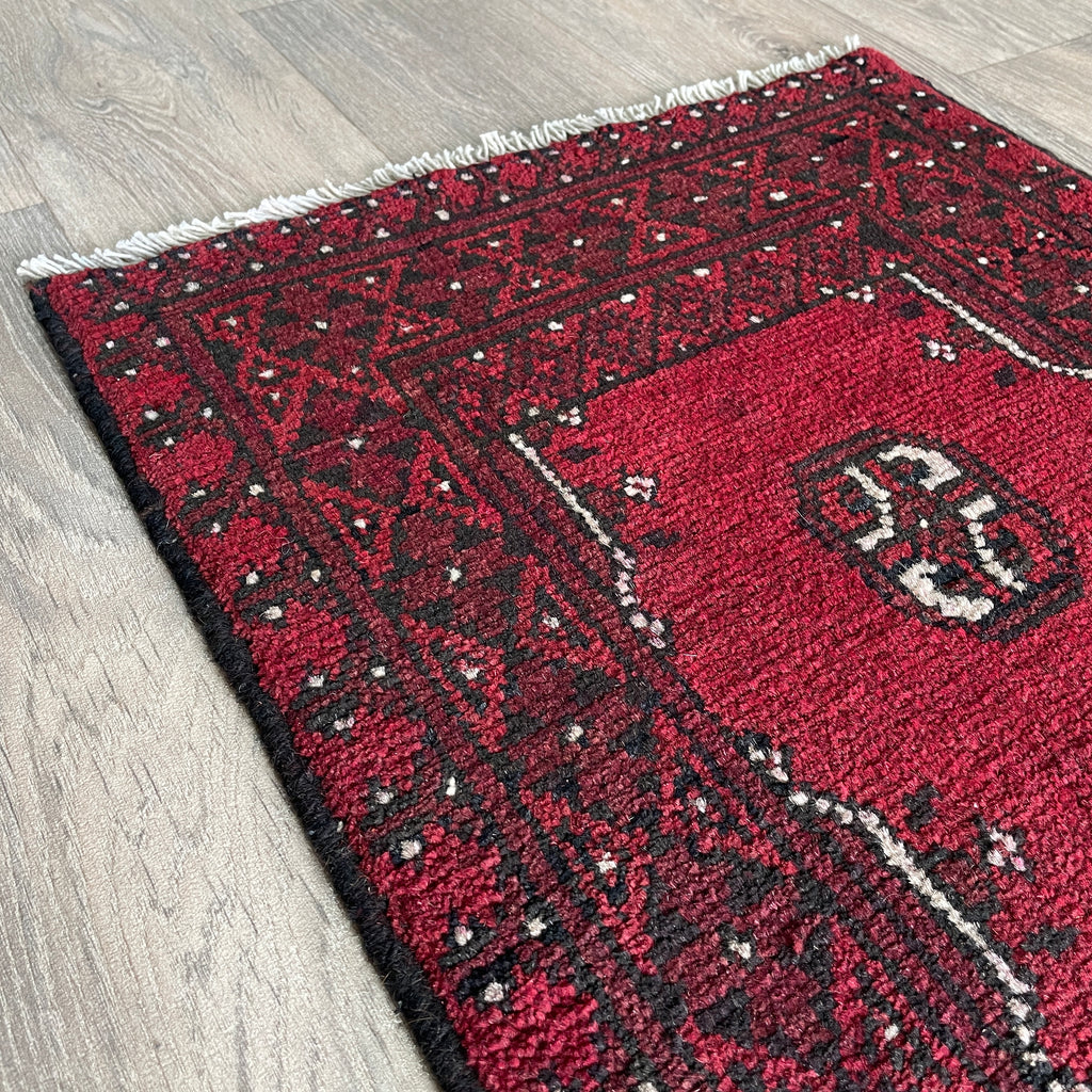 78 x 51 cm | Afghan Aqcha Door Mat - Khorasan Rugs