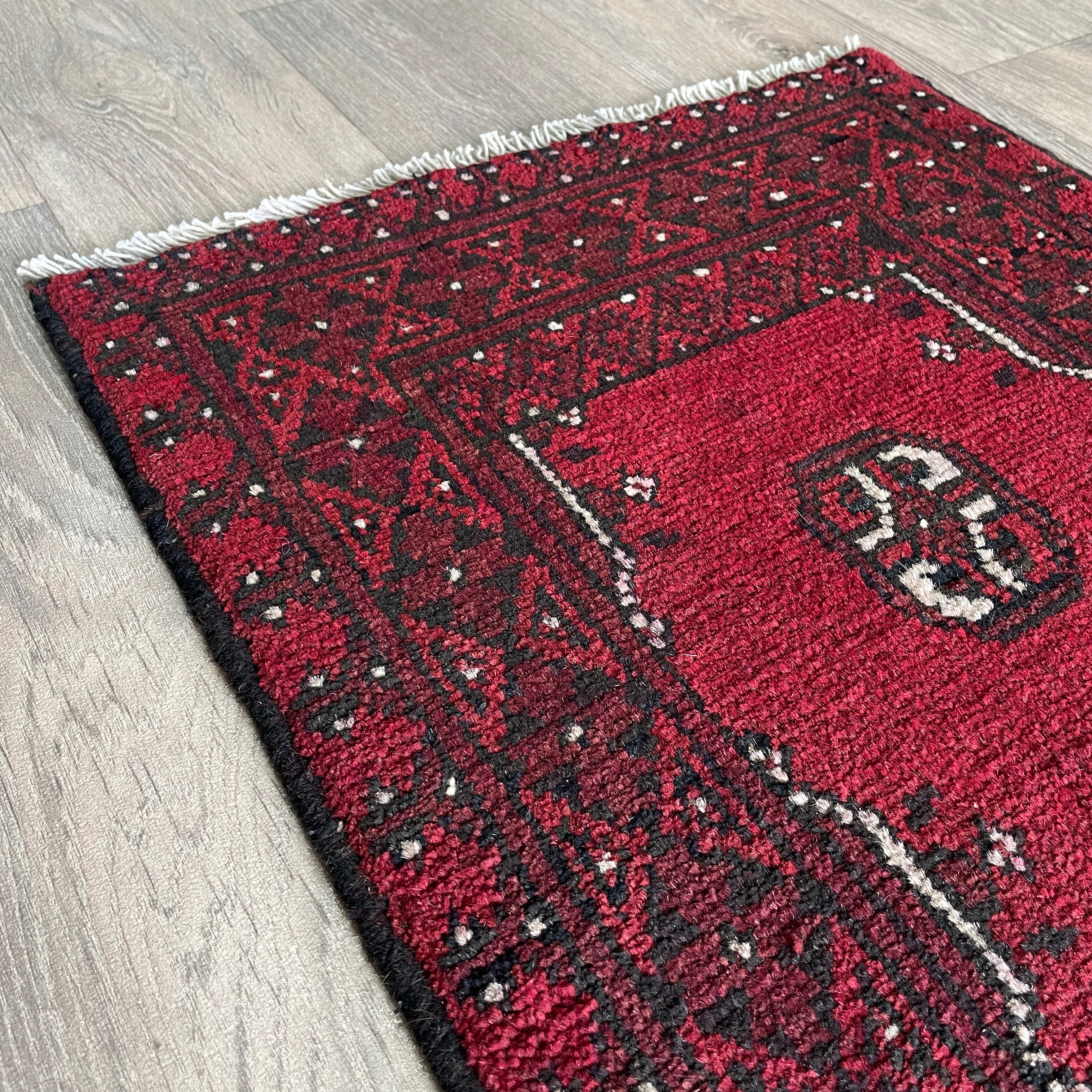78 x 51 cm | Afghan Aqcha Door Mat - Khorasan Rugs