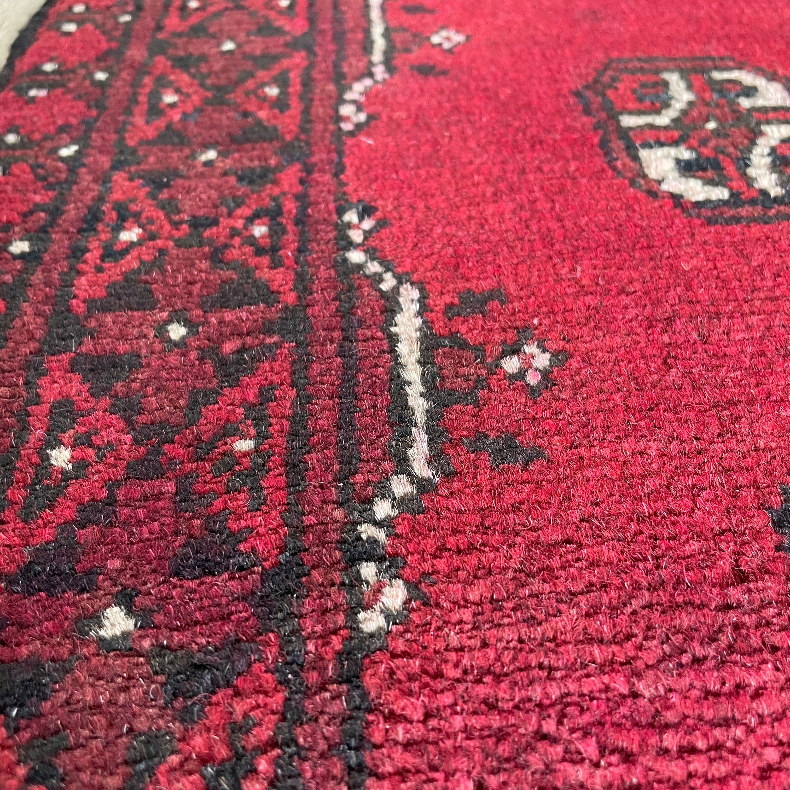 78 x 51 cm | Afghan Aqcha Door Mat - Khorasan Rugs
