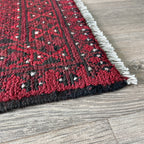 78 x 51 cm | Afghan Aqcha Door Mat - Khorasan Rugs