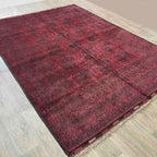 Old Afghan Aqcha Rug c. 1970