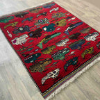 Afghan Large War Rug