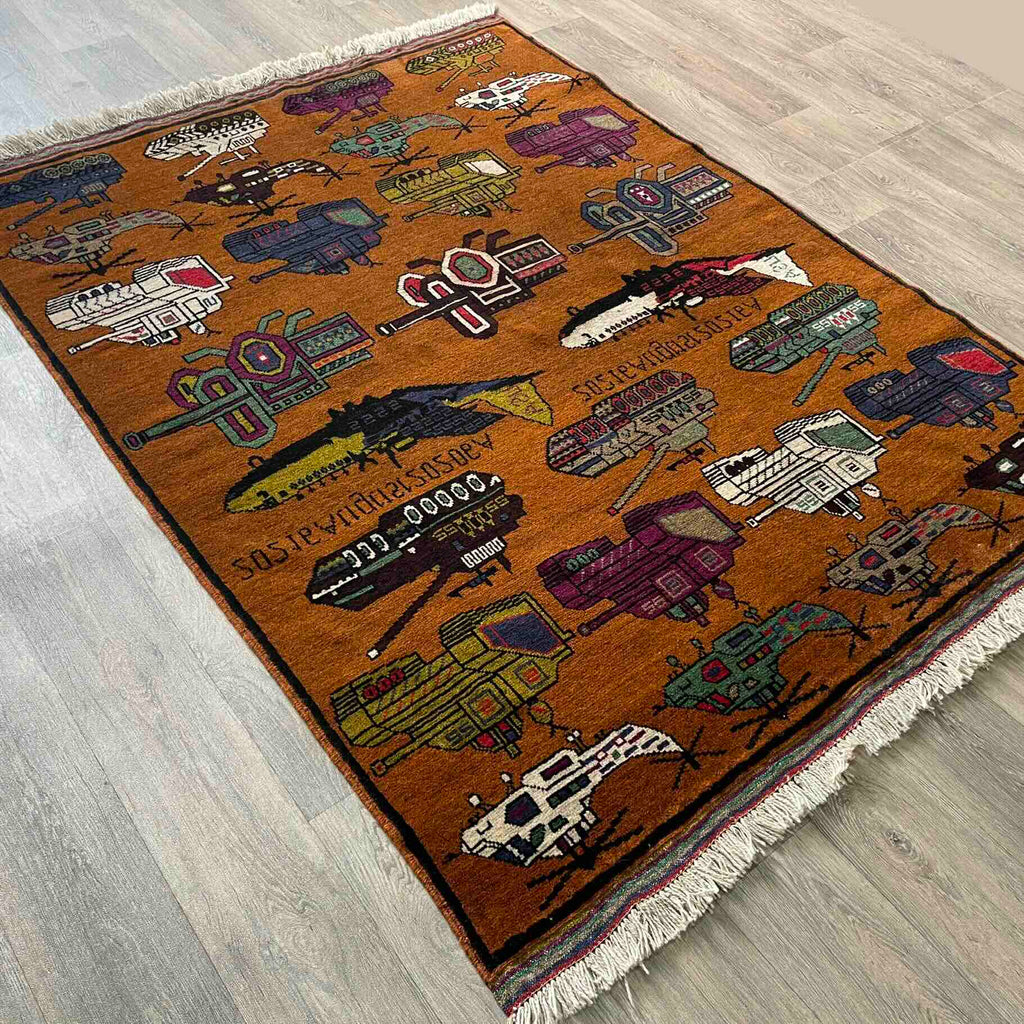 Afghan Large War Rug
