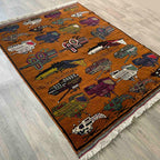 Afghan Large War Rug