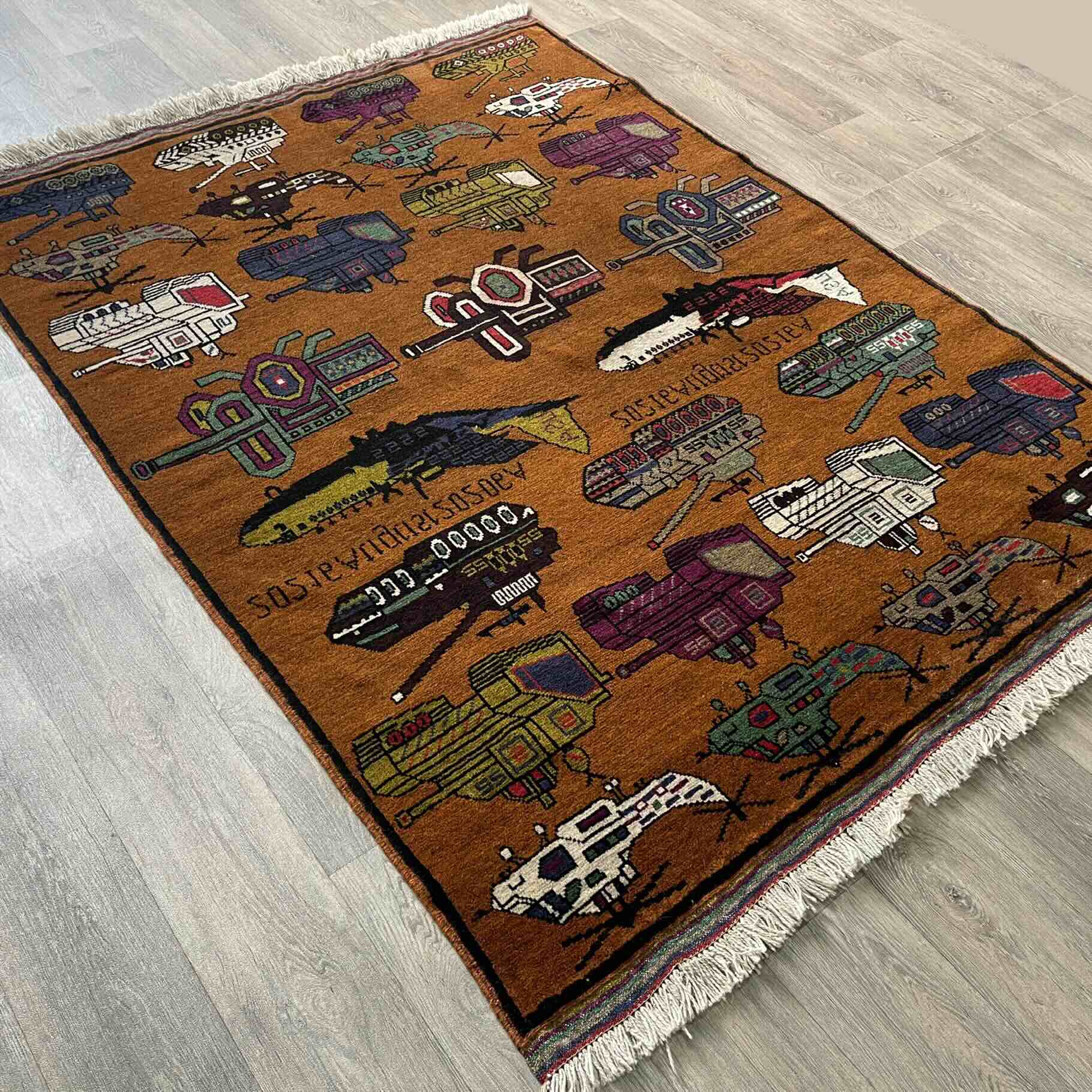 Afghan Large War Rug