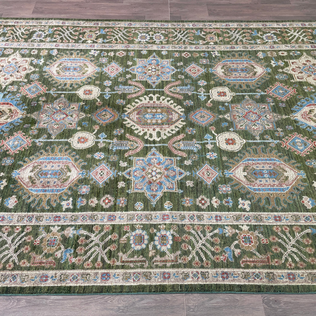 294 x 183 cm | Afghan Sultani Rug - Khorasan Rugs