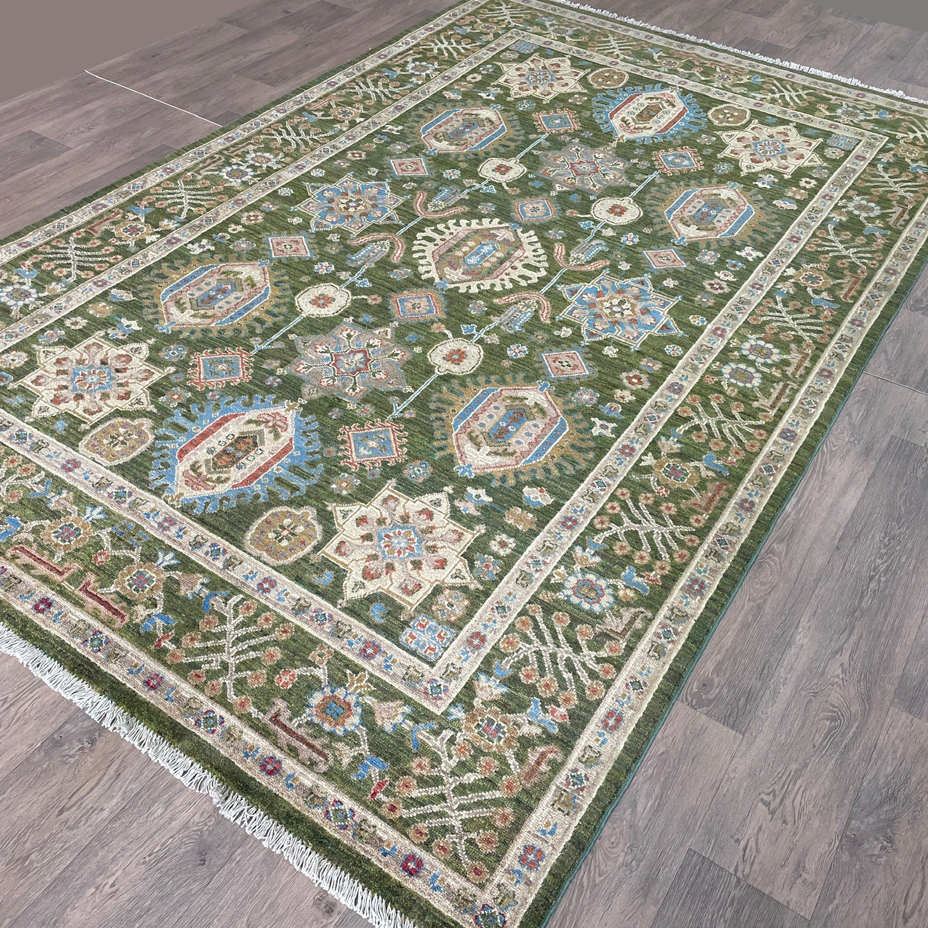 294 x 183 cm | Afghan Sultani Rug - Khorasan Rugs