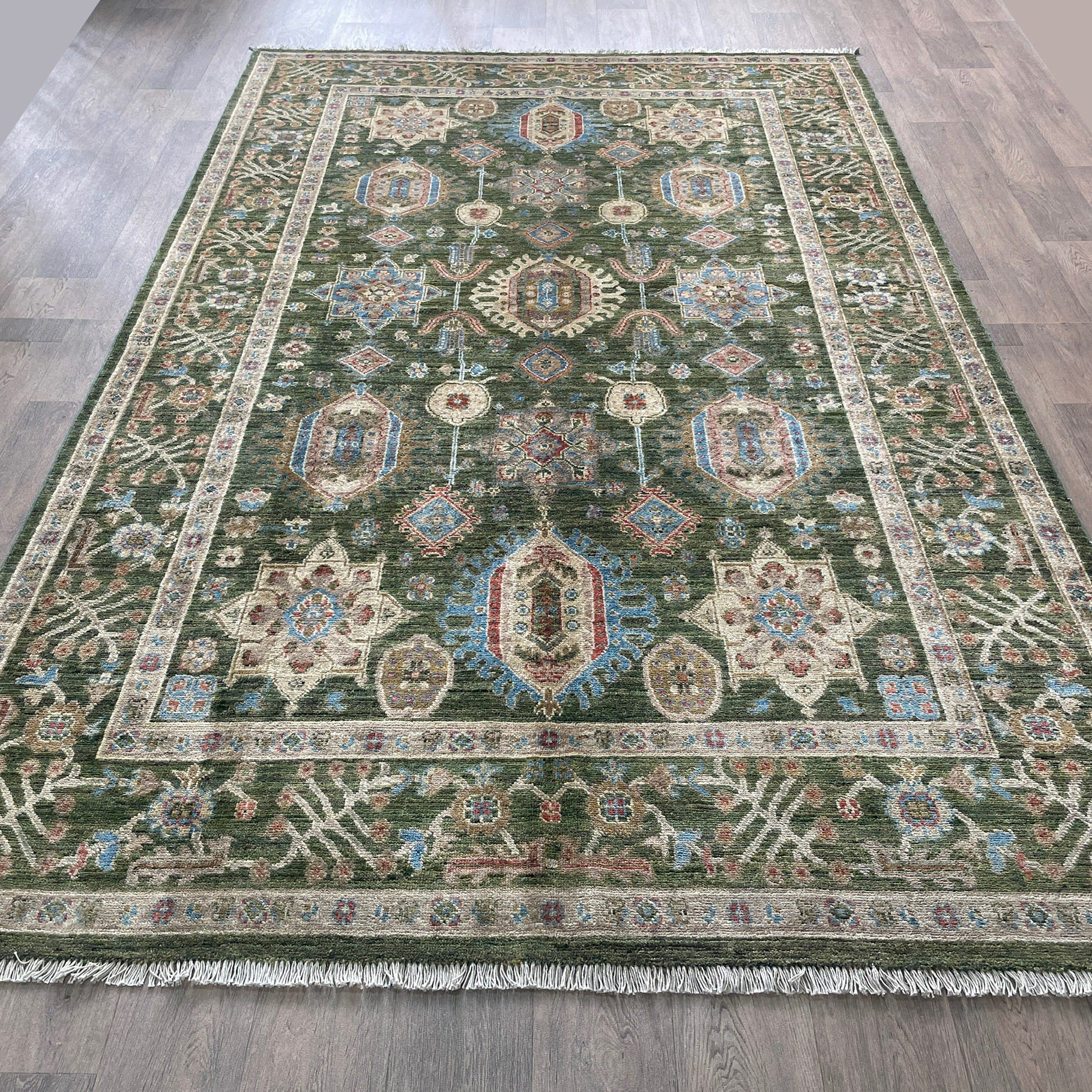 294 x 183 cm | Afghan Sultani Rug - Khorasan Rugs