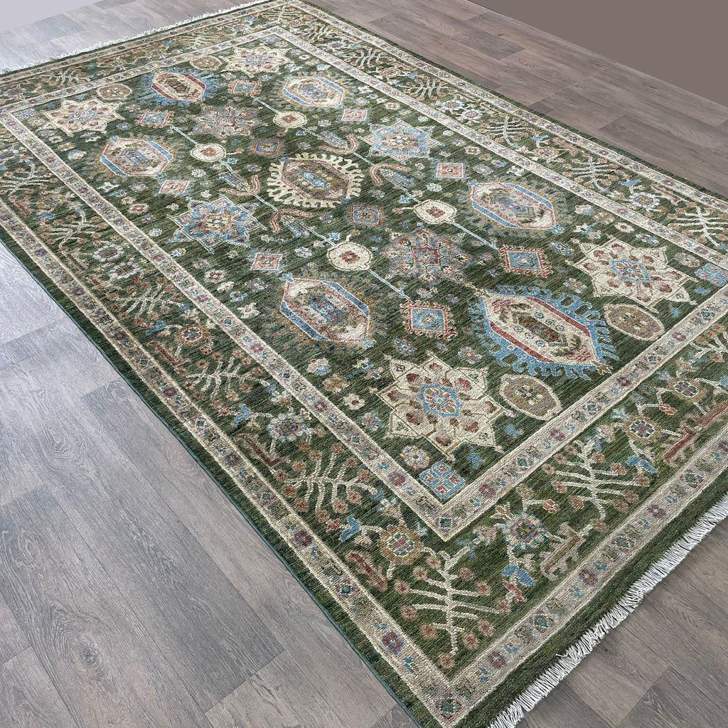 294 x 183 cm | Afghan Sultani Rug - Khorasan Rugs