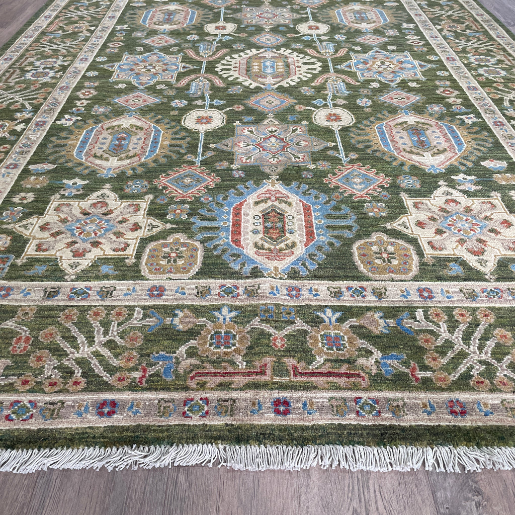 294 x 183 cm | Afghan Sultani Rug - Khorasan Rugs