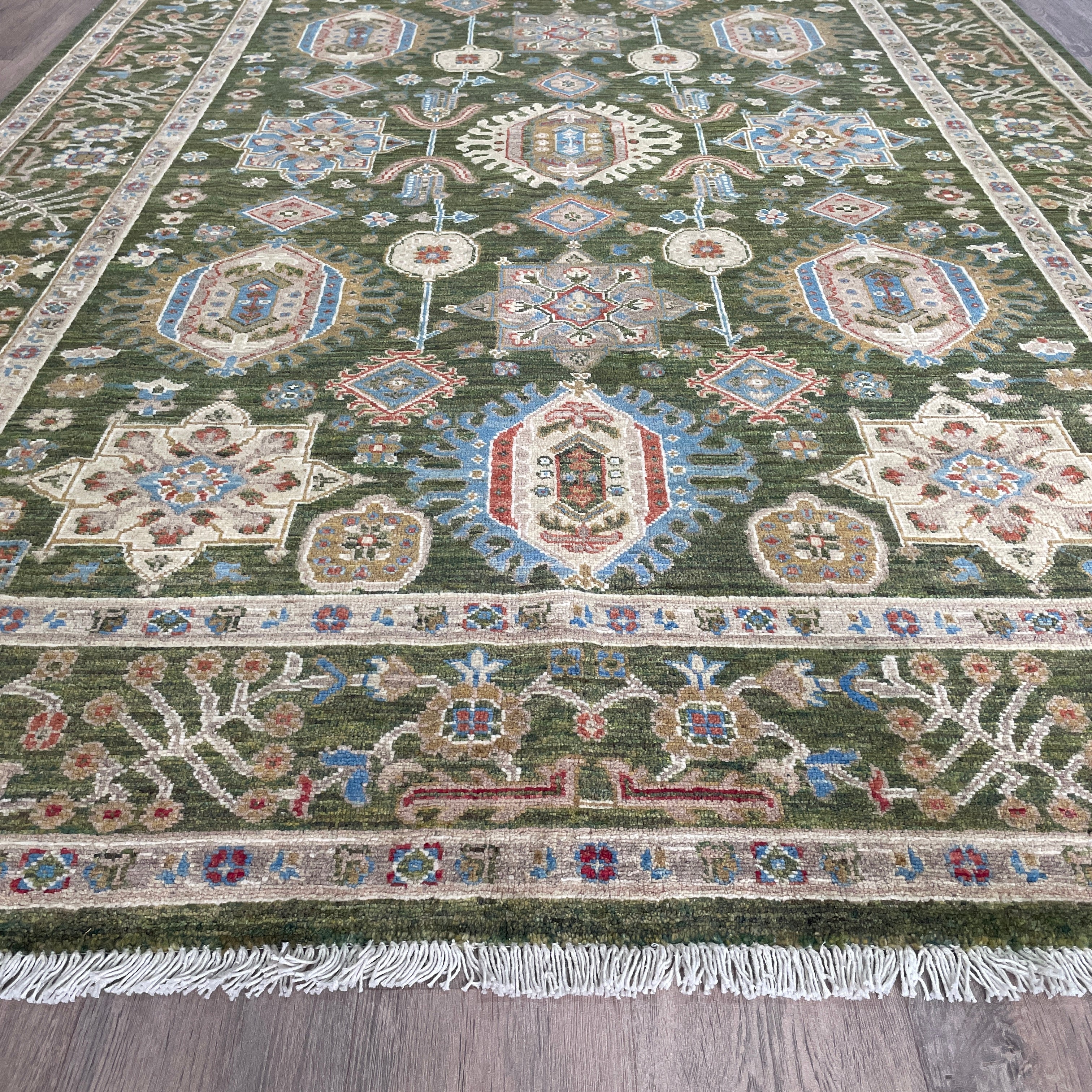 294 x 183 cm | Afghan Sultani Rug - Khorasan Rugs
