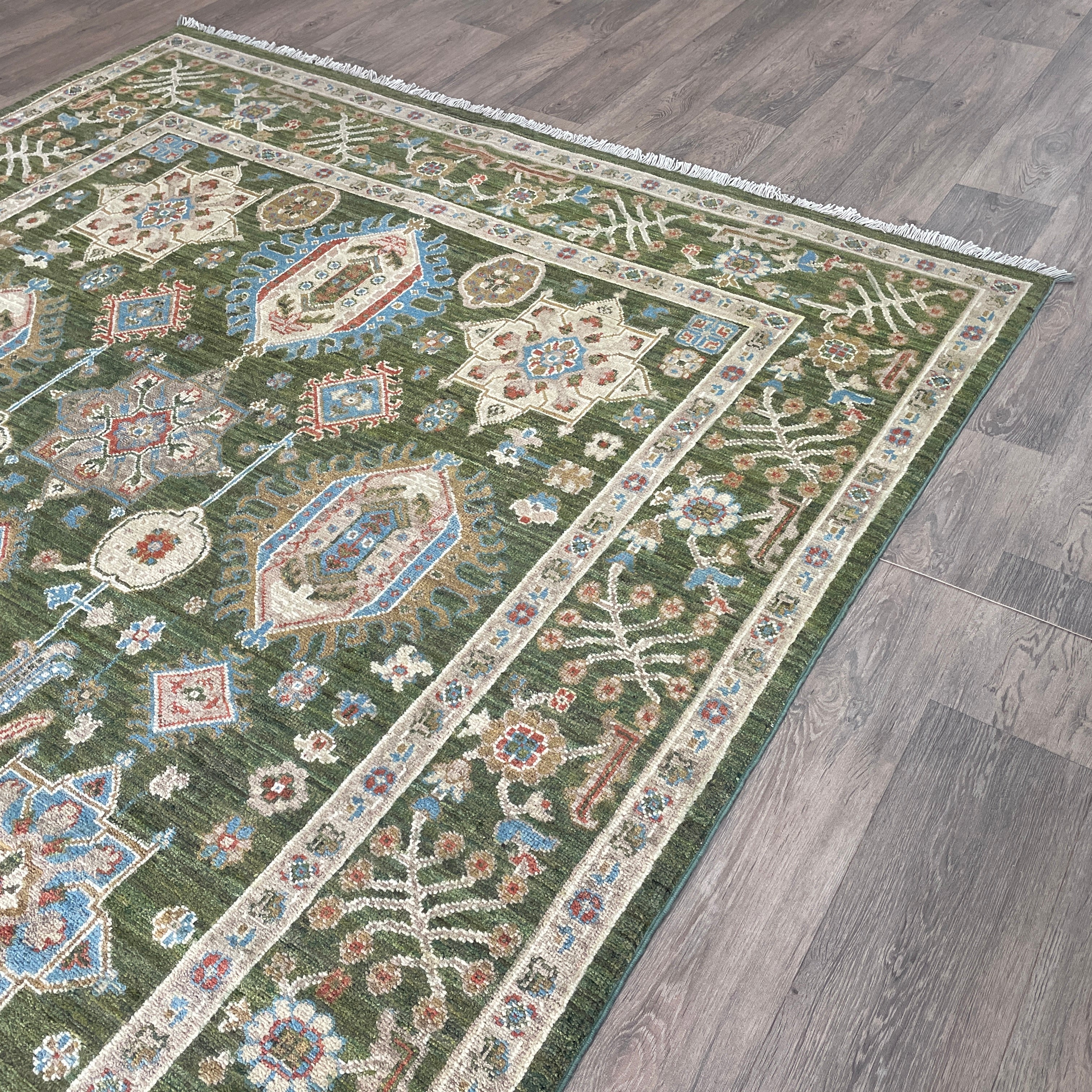 294 x 183 cm | Afghan Sultani Rug - Khorasan Rugs