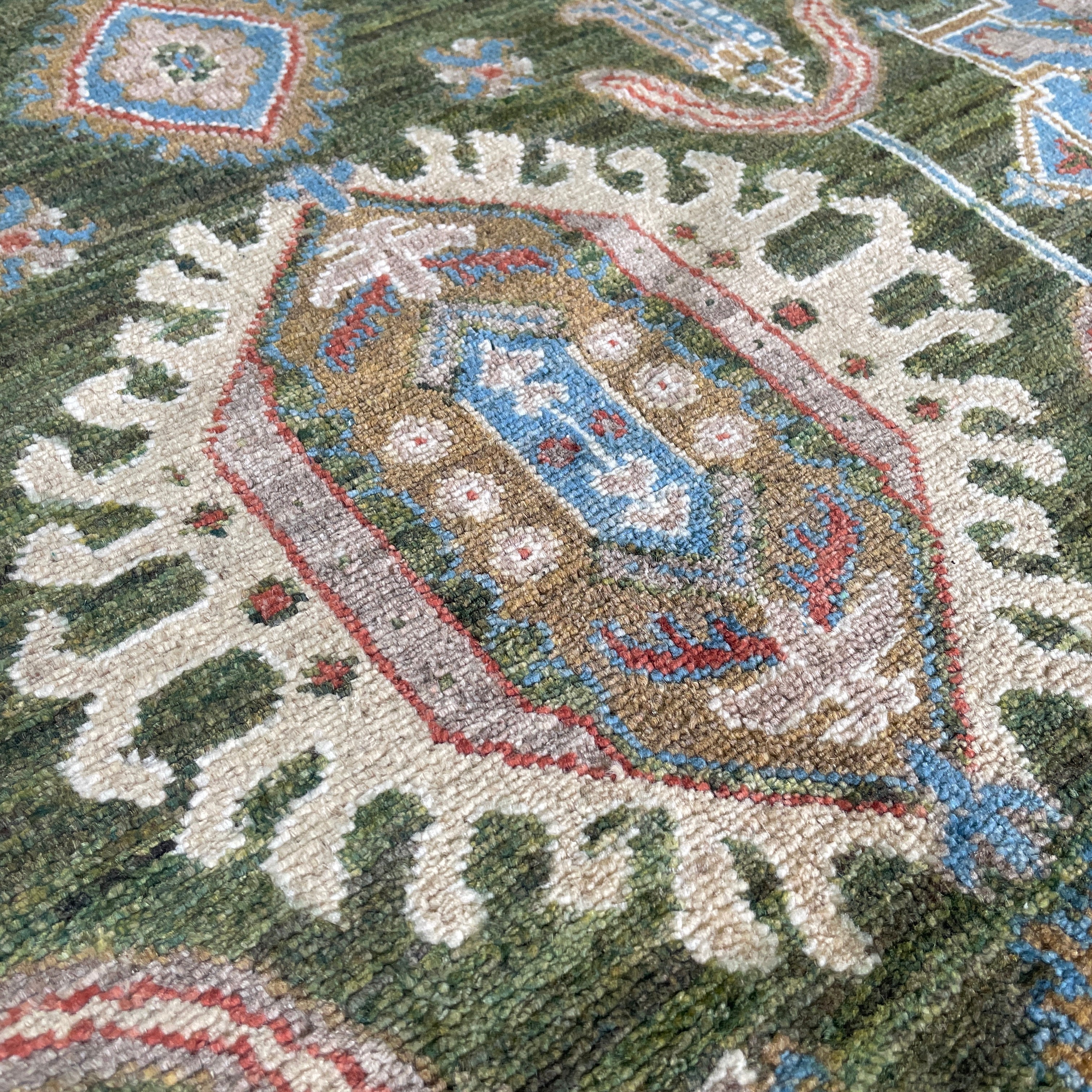 294 x 183 cm | Afghan Sultani Rug - Khorasan Rugs