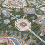 294 x 183 cm | Afghan Sultani Rug - Khorasan Rugs