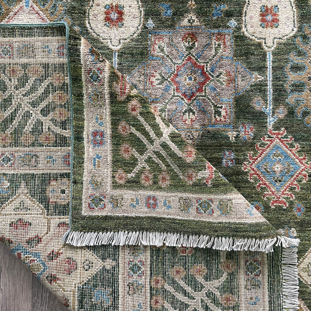 294 x 183 cm | Afghan Sultani Rug - Khorasan Rugs