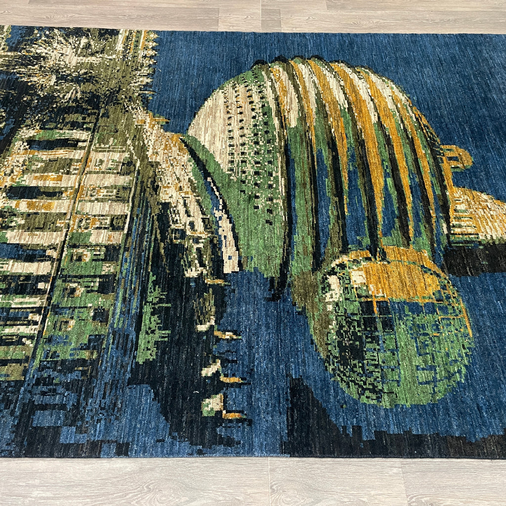 240 x 165 cm | Afghan Fine Contemporary Rug - Khorasan Rugs