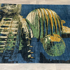 240 x 165 cm | Afghan Fine Contemporary Rug - Khorasan Rugs