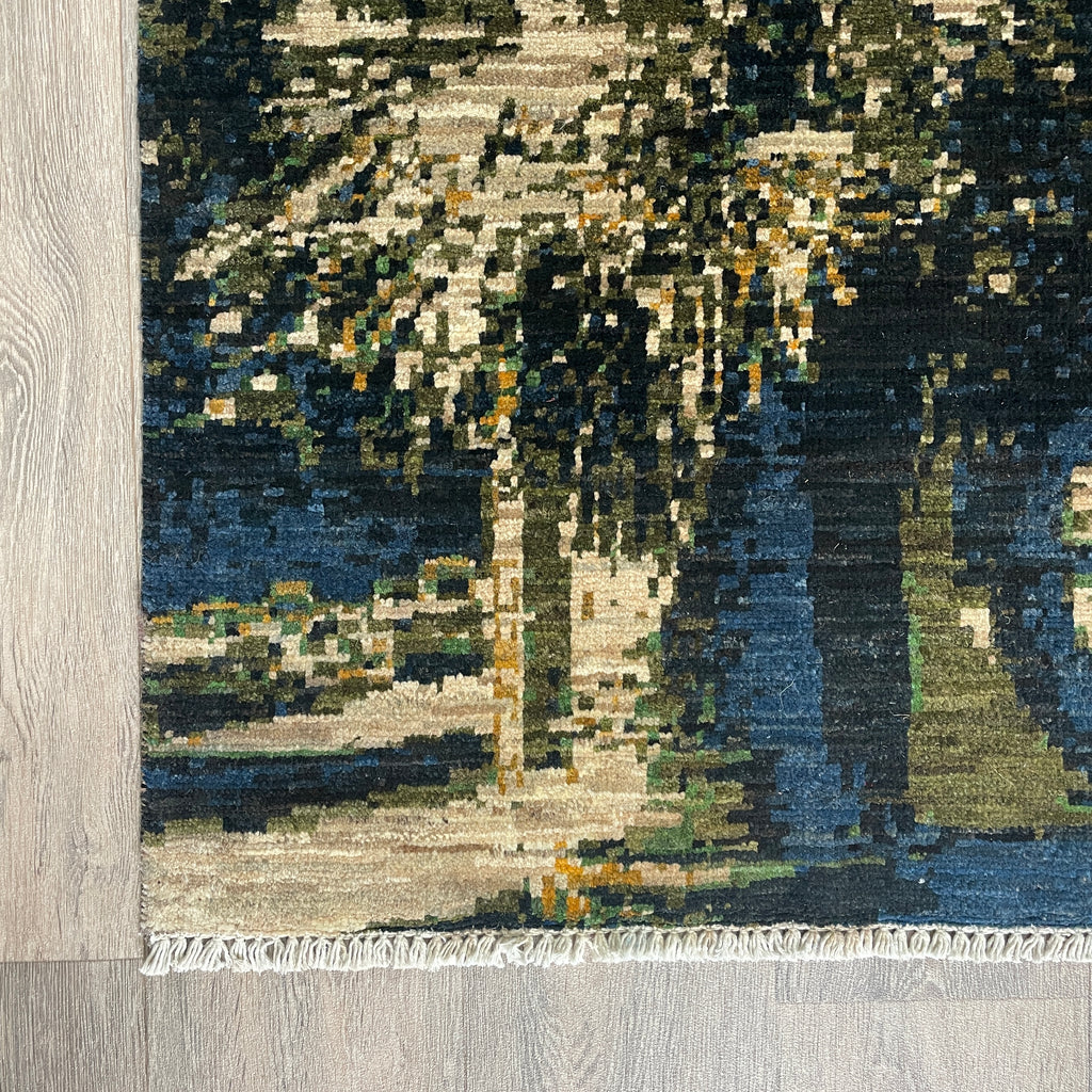240 x 165 cm | Afghan Fine Contemporary Rug - Khorasan Rugs