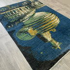 240 x 165 cm | Afghan Fine Contemporary Rug - Khorasan Rugs