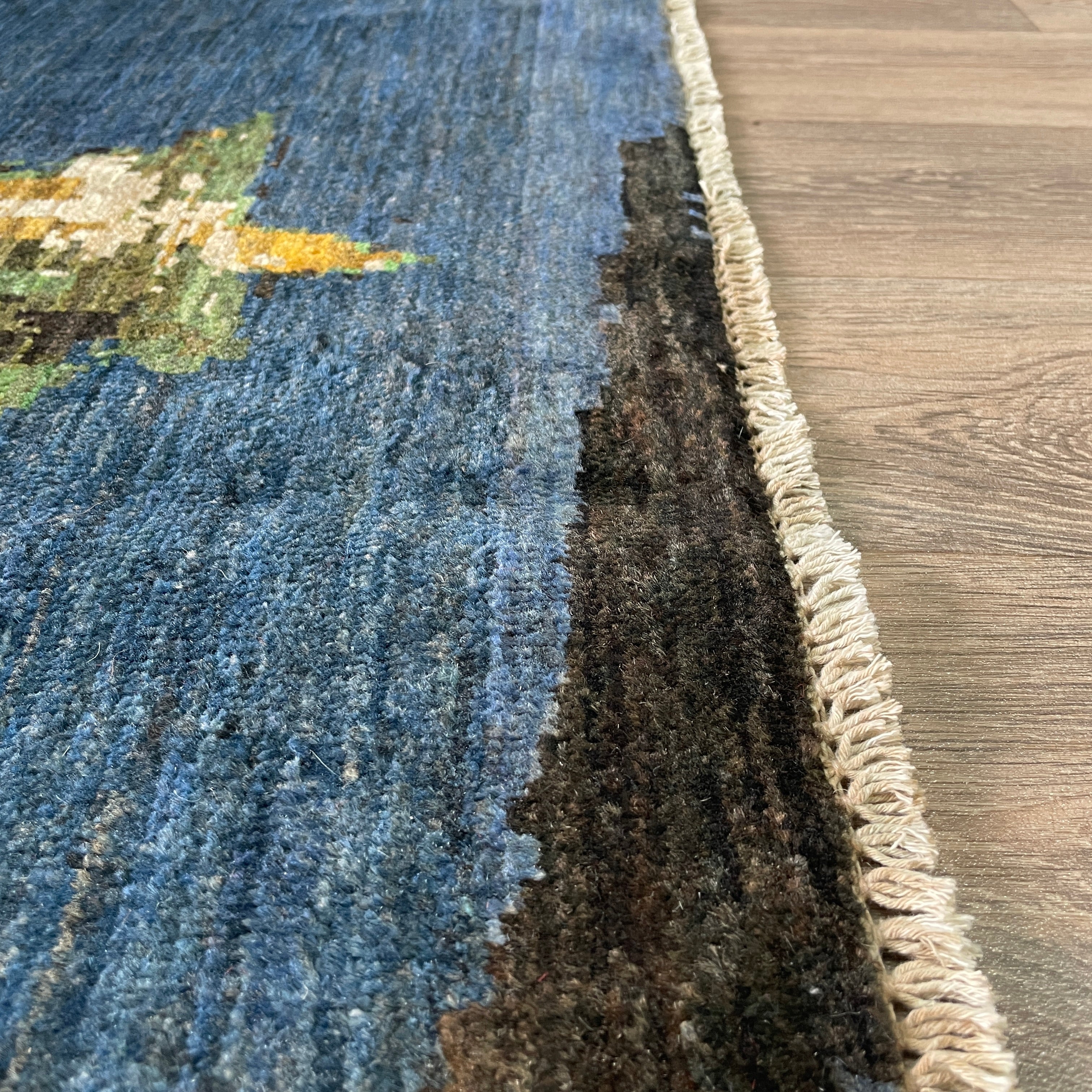 240 x 165 cm | Afghan Fine Contemporary Rug - Khorasan Rugs