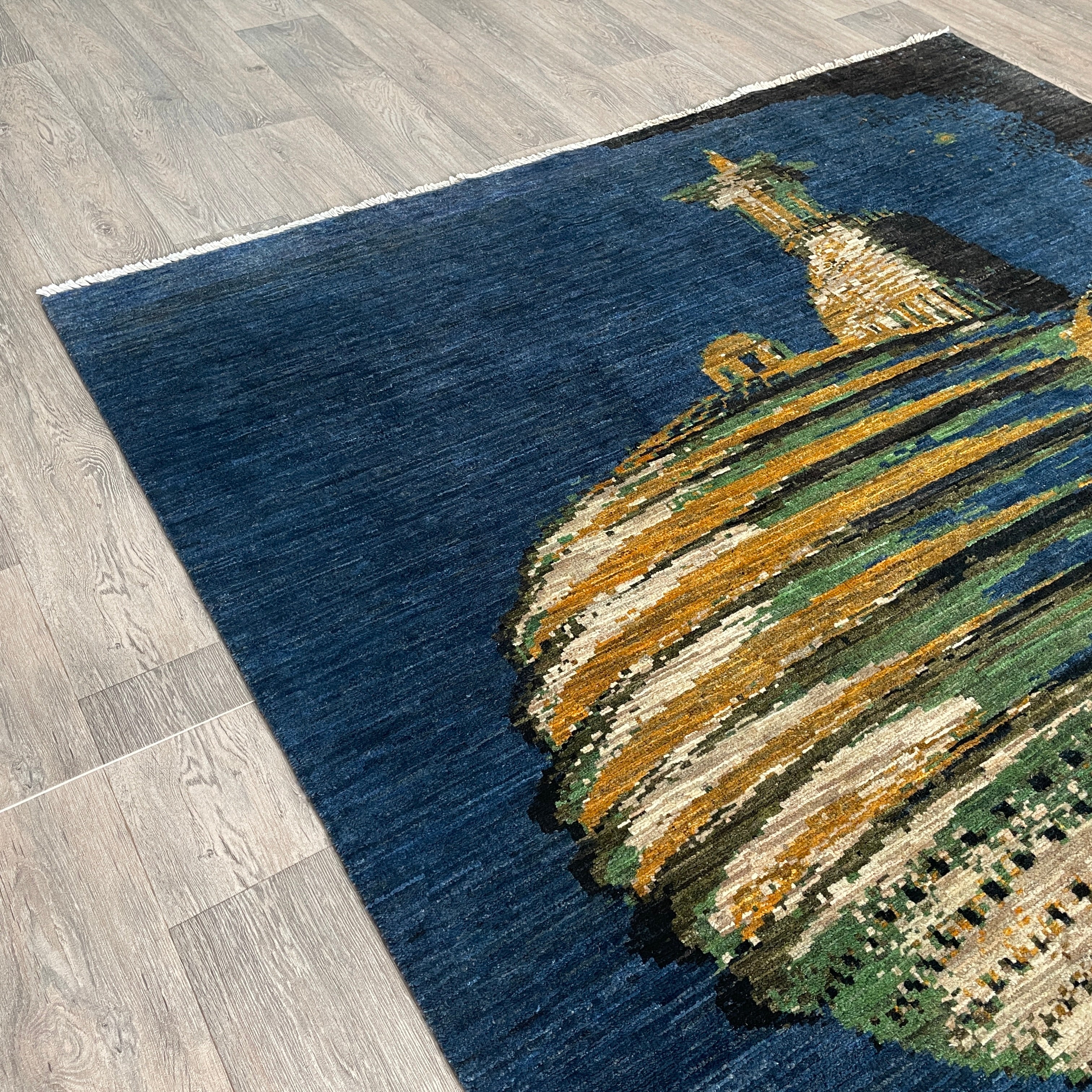 240 x 165 cm | Afghan Fine Contemporary Rug - Khorasan Rugs