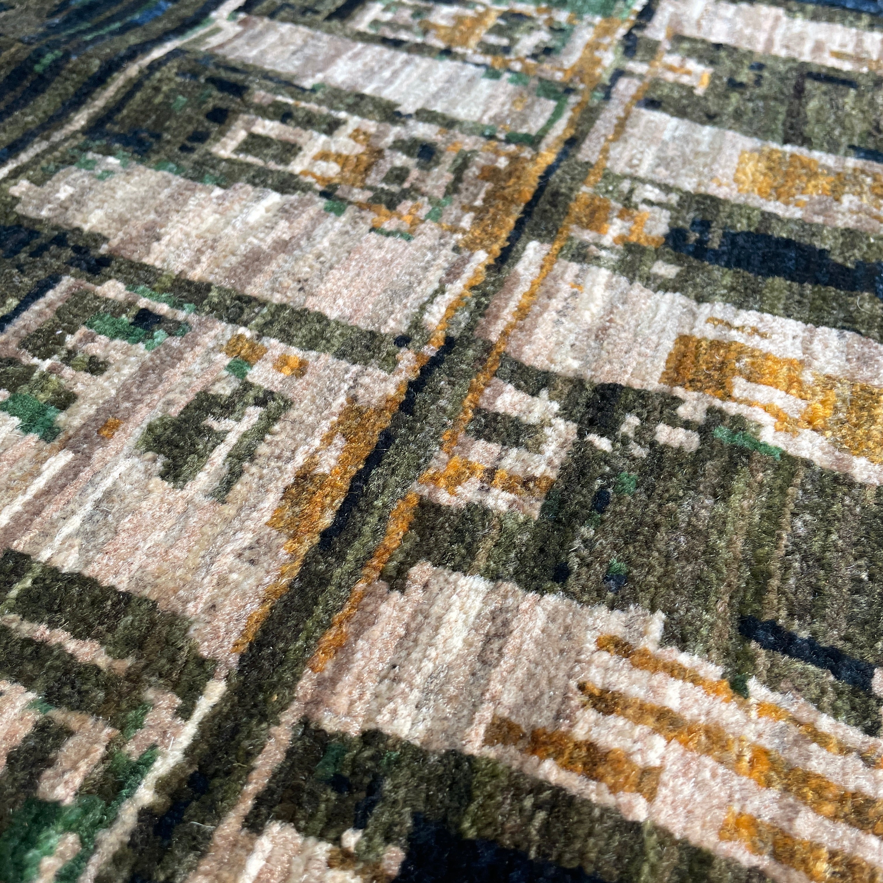 240 x 165 cm | Afghan Fine Contemporary Rug - Khorasan Rugs