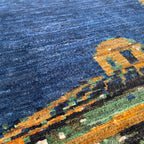 240 x 165 cm | Afghan Fine Contemporary Rug - Khorasan Rugs
