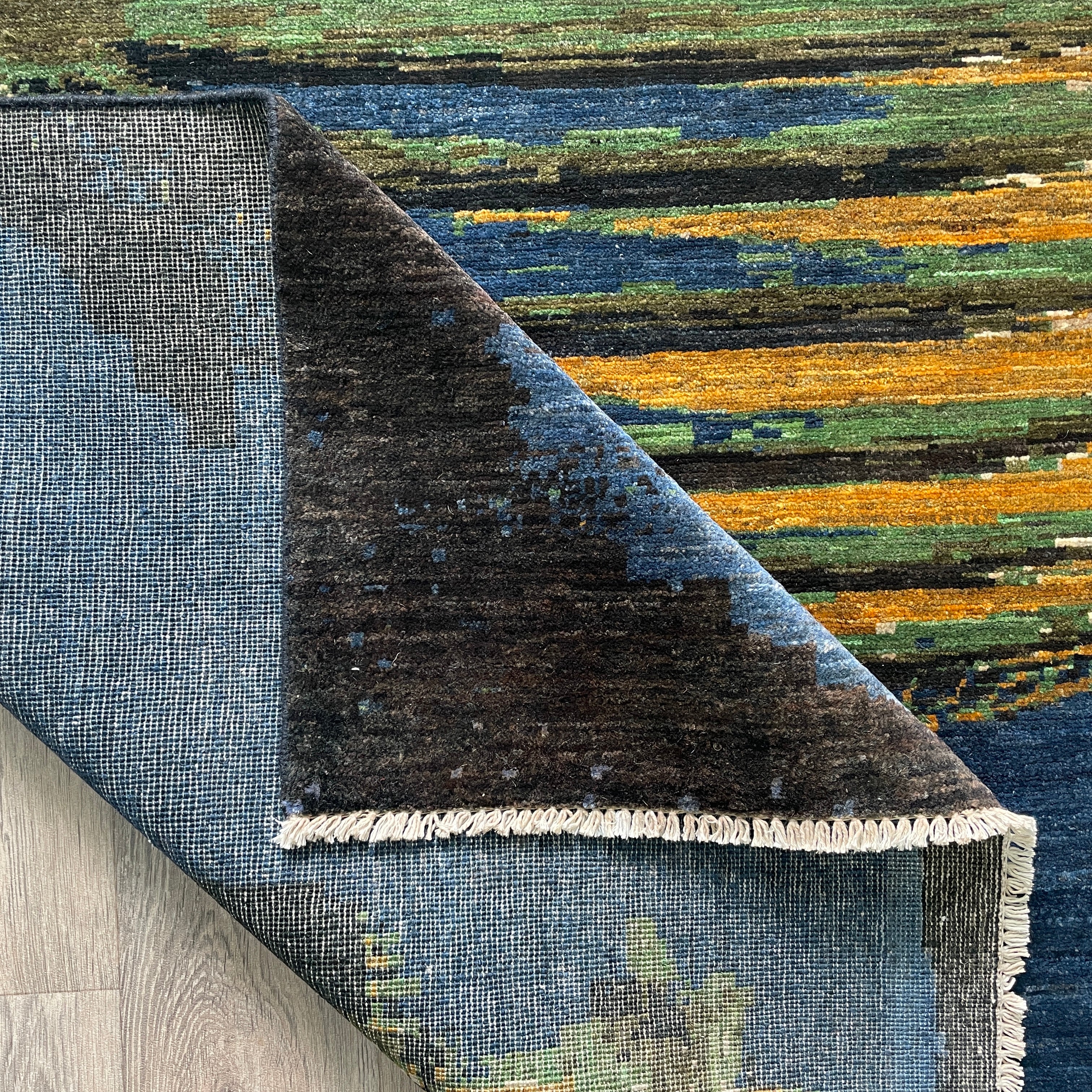240 x 165 cm | Afghan Fine Contemporary Rug - Khorasan Rugs