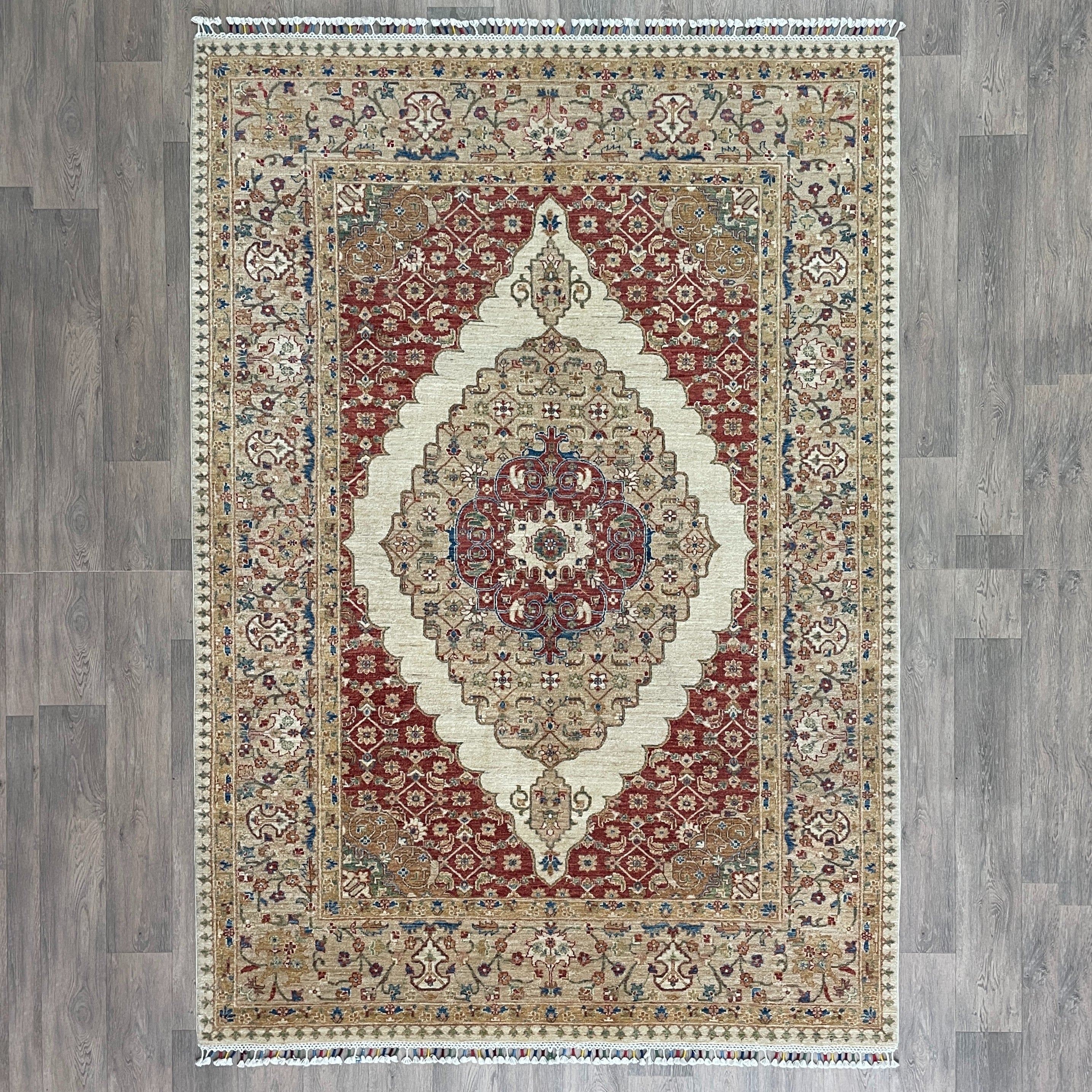 265 x 181 cm | Afghan Heriz Rug - Khorasan Rugs