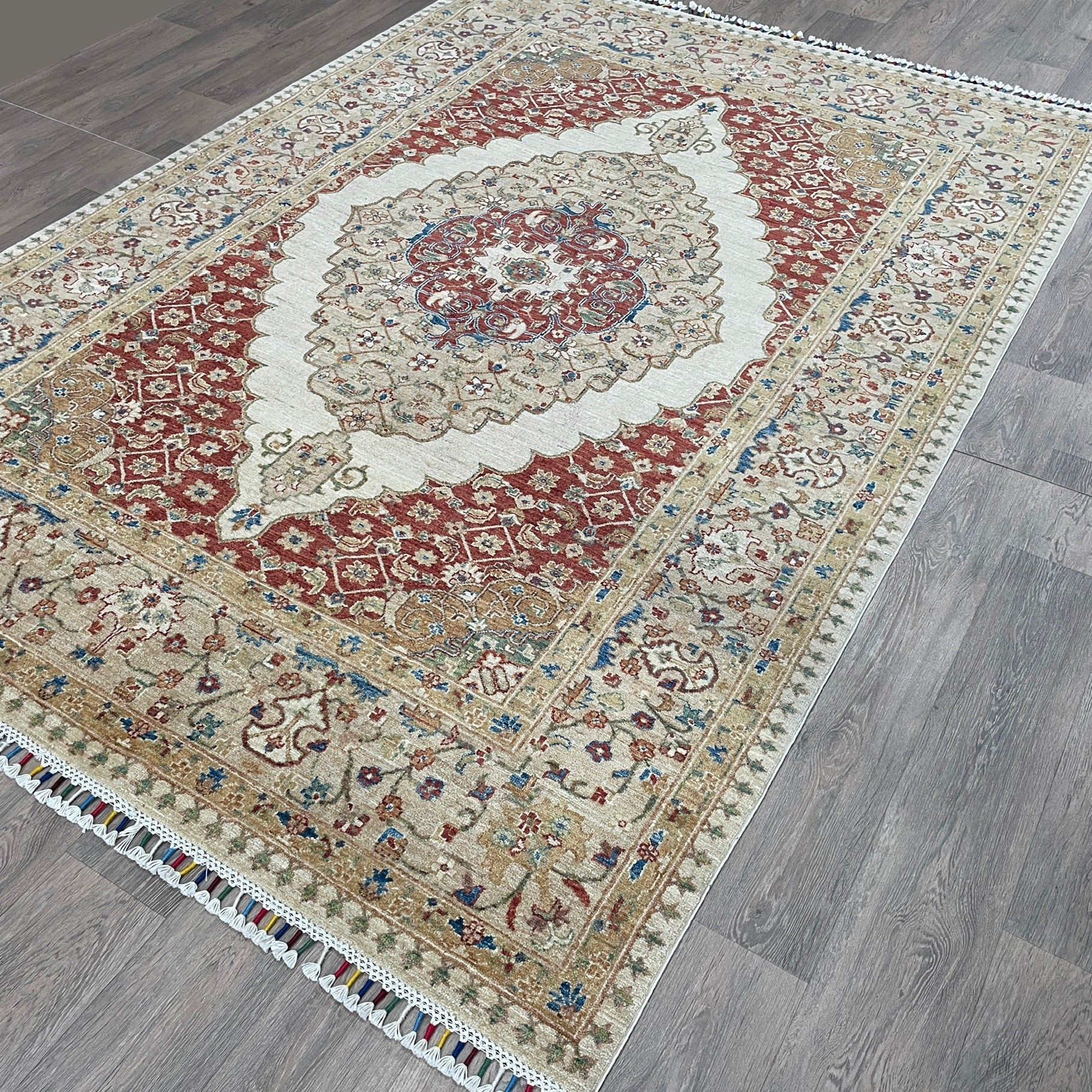 265 x 181 cm | Afghan Heriz Rug - Khorasan Rugs
