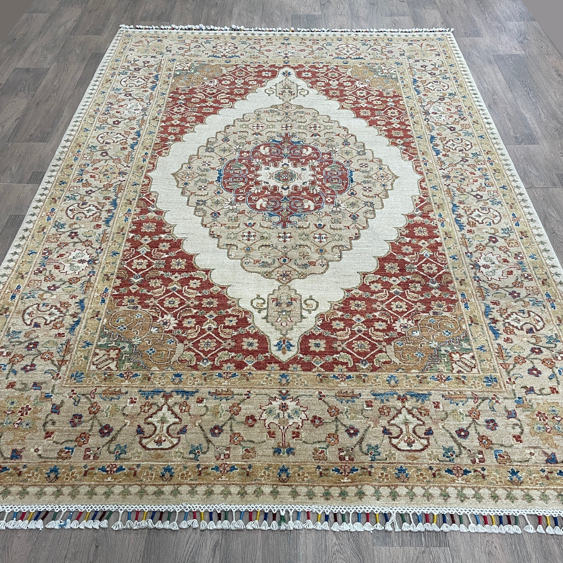 265 x 181 cm | Afghan Heriz Rug - Khorasan Rugs